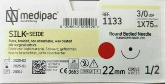 Medipac Surgical Sutures Length 75cm