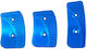 Autoline Set de pedale Autoturism Universal Aluminiu Albastru 3buc