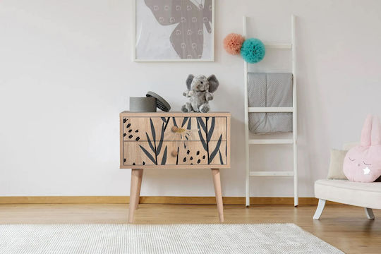 Nachttisch City Two Daisy Mehrfarbig 60x40x61cm