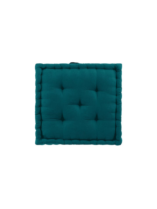 Atmosphera Floor Pillow Twily Douceur D intérieur 100% Cotton Dark Green 50x50cm