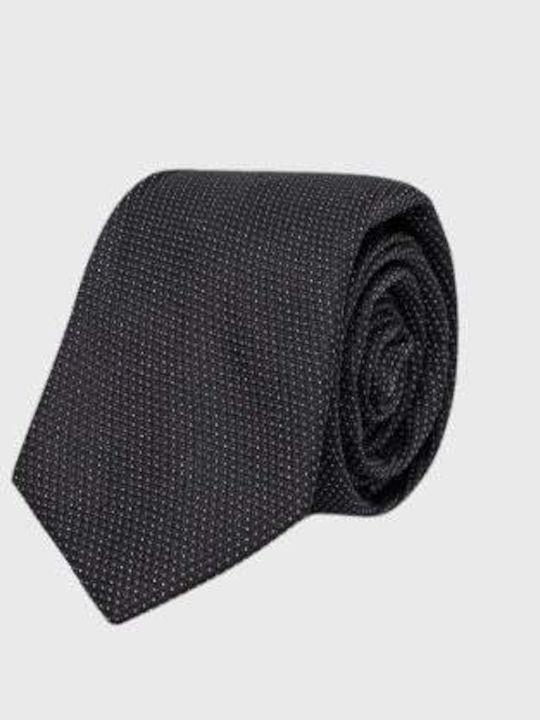 Calvin Klein Men's Tie Silk in Black Color