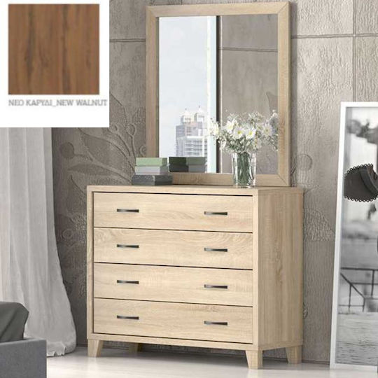 No5 Walnut 93.5x44.5x82cm