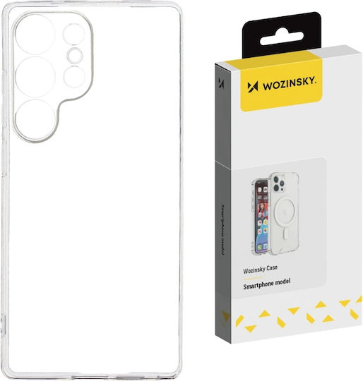 Wozinsky Ultra Clear Umschlag Rückseite Silikon 0.5mm Transparent (Galaxy S25 Ultra,Samsung S25 Ultra)