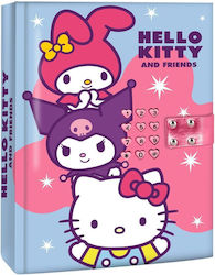 Hello Kitty Freunde Geheimes Elektronisches Tagebuch mit Geräuschen