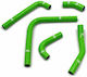 Samco Sport 3-Piece Silicone Water Hose Set OEM Design Kaw-95-gn Kawasaki Kx 250 F 20 Green