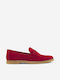 Γυναικεία Loafers σε Κόκκινο Χρώμα