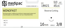Medipac Monofast 5/0 Suturi Chirurgicale Dizolvabile Medipac Monofast 5/0 Suturi Chirurgicale Dizolvabile