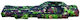 Baracuda Baracuda Angelrutenkoffer 3 Positionen 1,4m