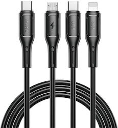 Wiwu Daten USB zu Micro-USB / Blitzschlag Kabel 1m Wiwu Daten USB zu Micro-USB / Blitzschlag Kabel 1m