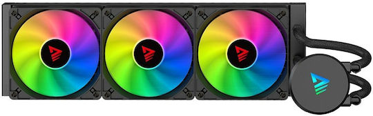 Savio VeloX 360mm Υδρόψυξη AIO CPU με 3 Ανεμιστήρες 120mm και ARGB Φωτισμό