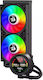 Redragon CCW-1019 Υδρόψυξη AIO CPU με 2 Ανεμιστήρες 120mm και RGB Φωτισμό