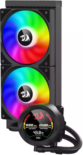 Redragon CCW-1019 Υδρόψυξη AIO CPU με 2 Ανεμιστήρες 120mm και RGB Φωτισμό