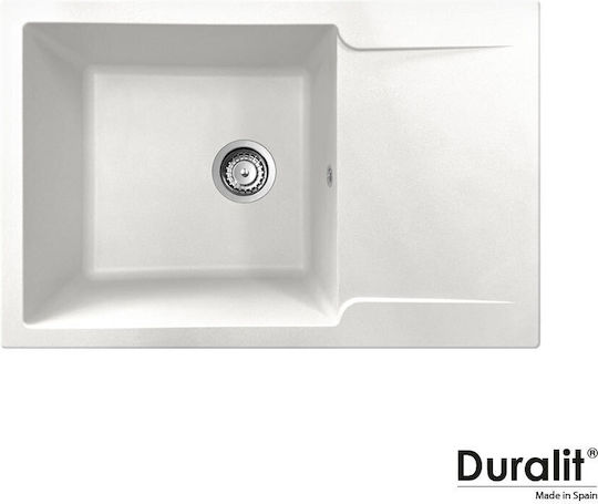 Duralit 105-KN105-300 Drop-In Μ79xΠ50cm White