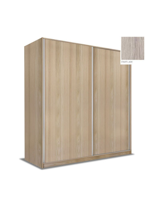 Doppeltür Kleiderschrank Schieben Ashtray 200x60x233cm