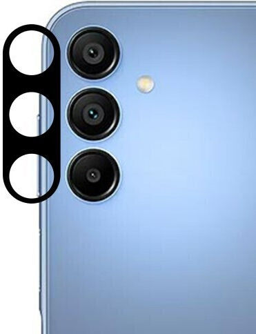 Full Camera Protection Tempered Glass Black for the Samsung Galaxy A16 5G, A16 4G