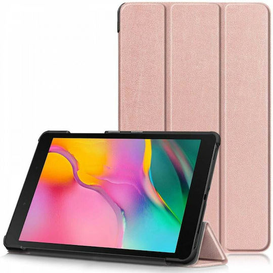 Σιλικόνη Flip Cover Ροζ Χρυσή (Huawei MatePad T10, Huawei MatePad T10S)