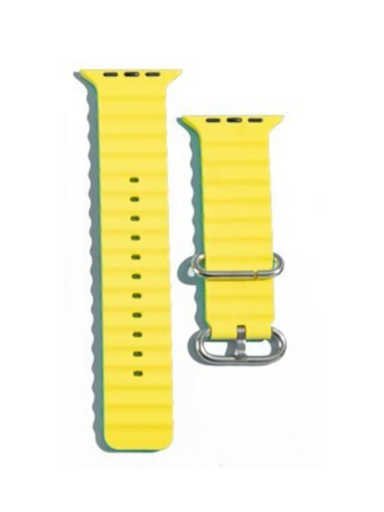 XO Bt02 Armband Silikon Gelb (Apple Watch 38/40...
