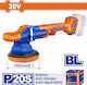 Wadfow Περιστροφικός Αλοιφαδόρος Brushless 20V Solo με Ταχύτητα 2000-4500rpm & Ρύθμιση Στροφών