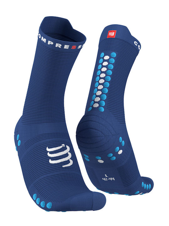 Compressport Racing Running Κάλτσες Μπλε 1 Ζεύγος