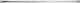 Amboss Wardrobe Rod Telescopic Nickel 750-1150mm Clothes Hanger Silver 170/A 1pcs