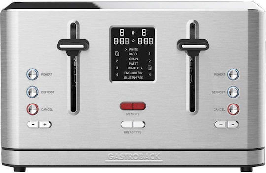 Gastroback Profesională Prăjitor de Pâine Pop-Up 1.9kW