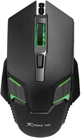 Xtrike Me GM-110 RGB Gaming Ποντίκι 3600 DPI Μαύρο