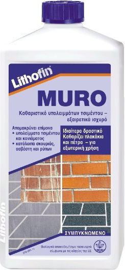 Lithofin Beton-Rückstände