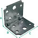 Vasmetal Metallic Corner Shelf Black 40x40mm 06.05.23.08