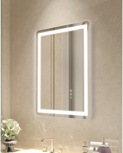 Vevor DDJXJ5070CM3XSKTBV2 Καθρέπτης Lumini LED 50x70cm Alb