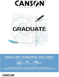 Μπλοκ Canson Graduate Calquetracing Paper Α3 70...