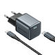 Vention Φορτιστής Χωρίς Καλώδιο GaN με Θύρα USB-C 20W Power Delivery / Quick Charge 2.0 / Quick Charge 3.0 Γκρι (TZ-FEVH0-EU)
