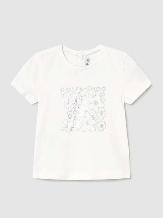 Mayoral Kinder-T-Shirt Ecru Basic