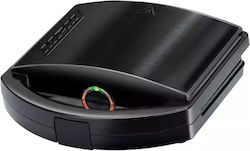 MPM MOP-50M 750W pentru for 2 Sandwiches Sandvișuri Neagră