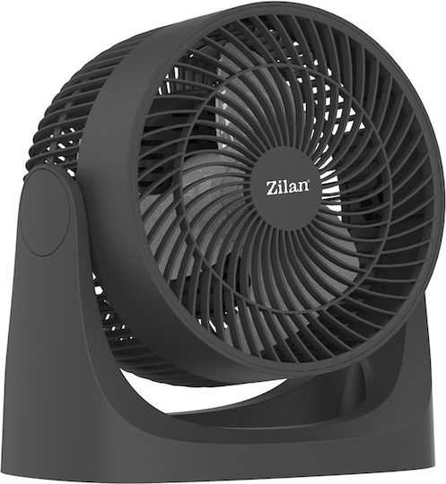 Zilan Box Fan 35W Διαμέτρου 22cm Μαύρο