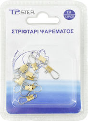 Tpster Παραμανα Ψαρεματος 1# 15mm 12pcs 38113