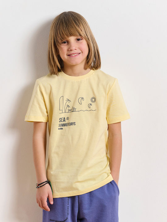 Παιδικό T-shirt Κίτρινο