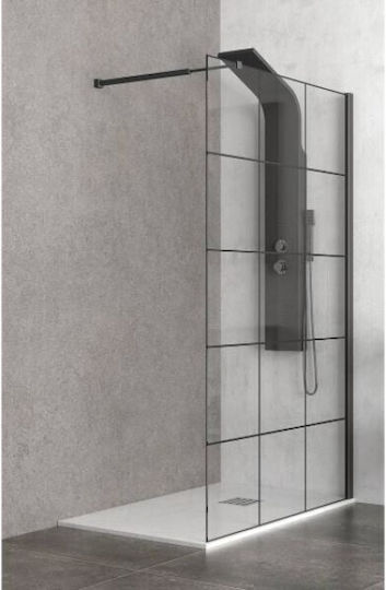 Karag Διαχωριστικό Ντουζιέρας 30x200cm Serigrafato