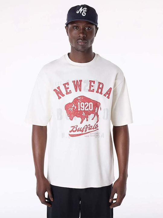 New Era T-Shirt Beige