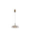 Eurolamp Lobby Κρεμαστό Φωτιστικό Χρυσό LED 30x30x139εκ.