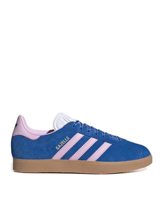 adidas Gazelle Adidași Pentru Femei Albastru Orcfus Gum3