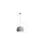 Eurolamp Aeonic Pendant Light Gray with Socket E27 40x35x31cm