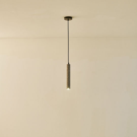 Eurolamp Salpico Pendant Light Gray with Socket GU10 4.5x4.5x30cm