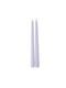 Beauty Home Lumânare Aromatică Conică Lila 25cm 2 Bucăți