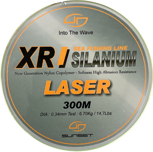 Fir de pescuit Sunset Xr Silanium Laser 300m Verde 0.30