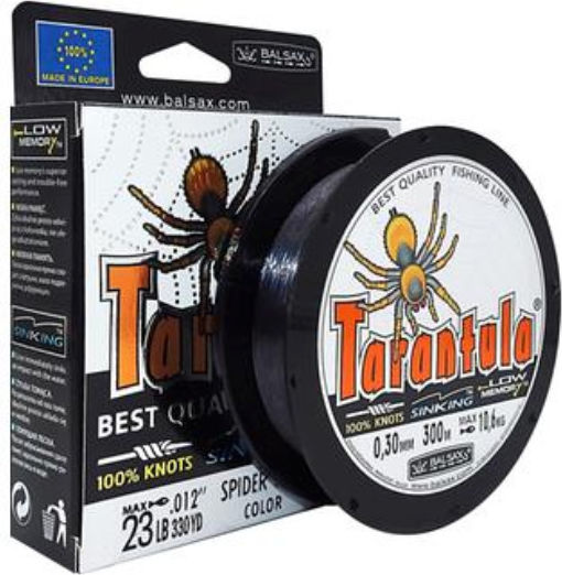 Balsax Tarantula Fishing Line 300m Grey 0.50mm
