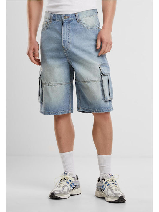 Urban Classics Ανδρική Βερμούδα Cargo Light Blue