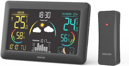 Sencor SWS 4900 Drahtlos Wetterstation Digital Tischplatte