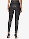 Täglich Frauen Leggings Hochgeschnitten & Push Up Black