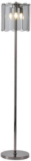 Eurolamp Floor Lamp H160xW30cm. with Socket for Bulb E14 Black