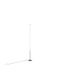 Eurolamp Linea LED Φωτιστικό Δαπέδου Υ160xΜ18εκ. με Θερμό Λευκό Φως 2300lm Μαύρο